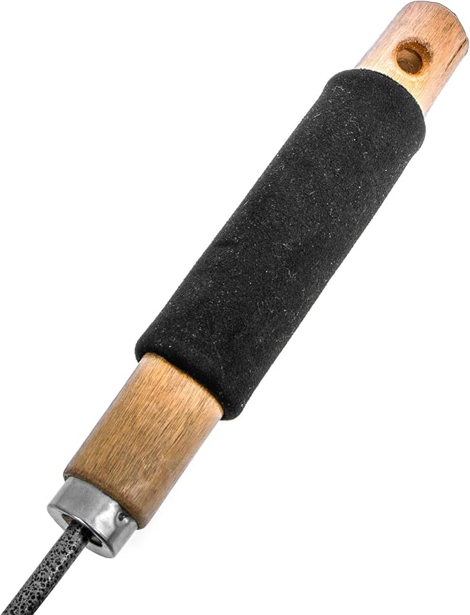 Wooden Steel Handheld Triple Claw 3 Prong Garden Rake Cultivator