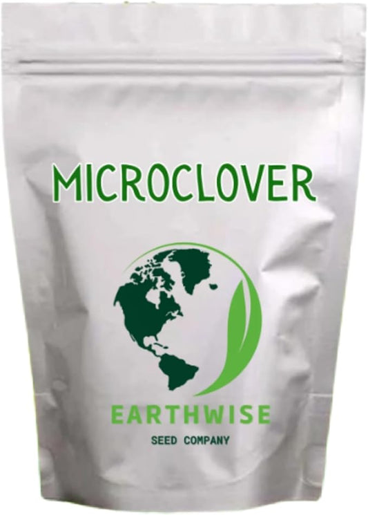 Earthwise Microclover Alternative Lawn - 1/2lb - Covers 250sqft (500sqft if Broadcasting)