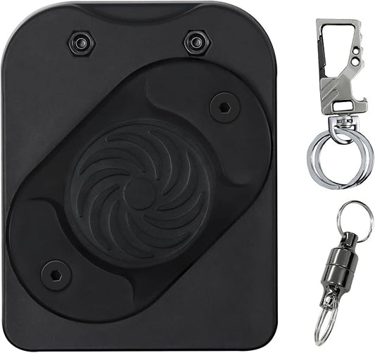 Heavy-Duty Magnetic Tool Holder - Secure Clip-On Belt Magnet Holster for Screwdrivers, Wrenches, Pliers, Hammers, Nails, Sockets, Drill Bits, and All Magnetic Tools & Hardware