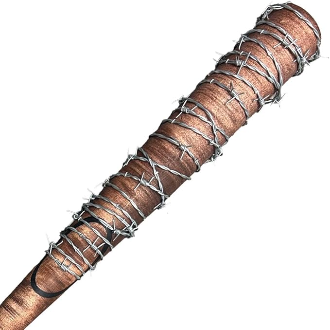 Walking Dead Lucille Negan Hardwood Replica Bat