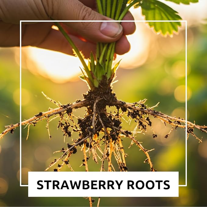 All Star Strawberry Plants - Grow Giant Strawberries - Bare Root Plants - No Ship to California (15 Strawberry Plants)
