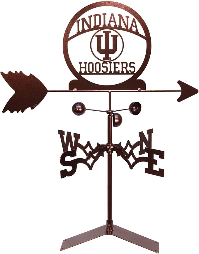 SWEN Products Indiana Hoosiers Weathervane (Roof Mount Included)