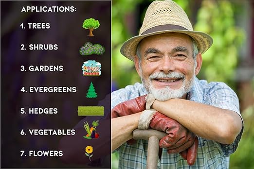 Gardenera 6-6-6 All Purpose Professional Garden Fertilizer - Optimize Nutrition for Thriving Plants in Every Corner of Your Garden - 5 QUARTS