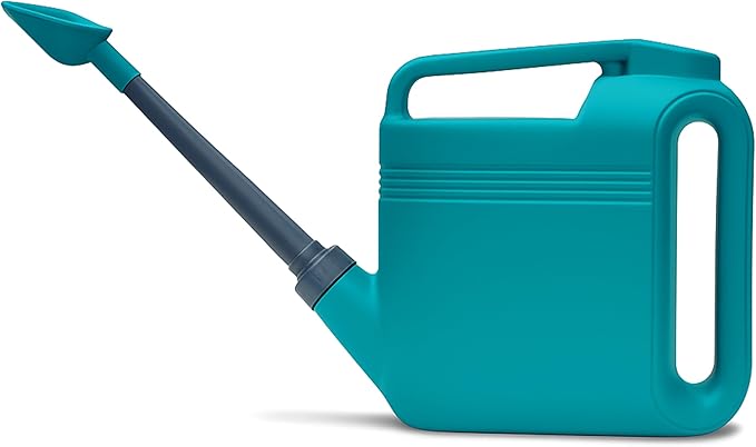 2 Gallon Watering Can for Indoor & Outdoor Plants, Large Capacity Long Spout with Ergonomic Non-Slip Handle, Durable Leak-Proof Plastic, Comfortable Grip, Ideal for Flowers, Vegetables, Houseplants