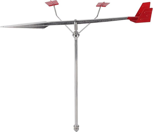 Wind Vane, Marine Weather Vane Universal Wind Direction Indicator 304 Stainless Steel Boat Deck Hardware Weather Instruments for Yacht Boat Sailing