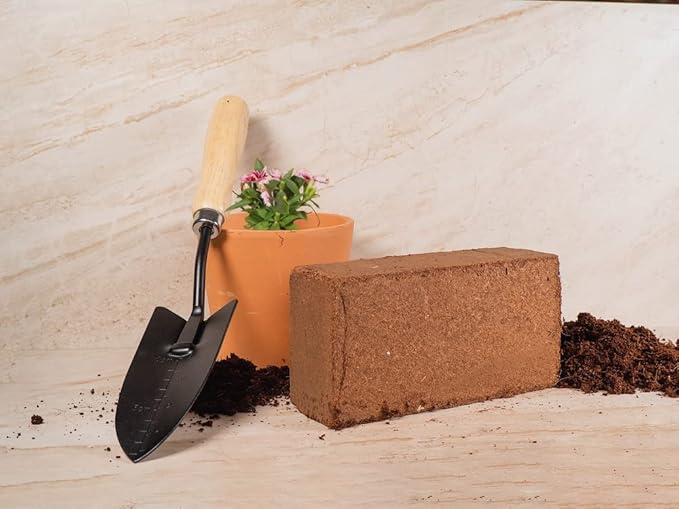 Coco Coir for Plants 6-Pack – 2.4 Gallons Compressed Coconut Coir Bricks, 1.5 lb. Bulk, Low EC, pH Balanced, Natural Coco Peat for Indoor & Outdoor Gardening, Potting Soil, Indoor Plant Soil