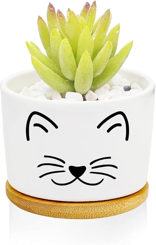 Window Garden Cat Planter Pots,Cat Gifts for Women/Men/Housewarming/Wedding/Festival Birthday Gifts Planter Pots,Outdoors/Indoors,Window Decor,Garden Decor,Yard Decor,Home Decor,Office