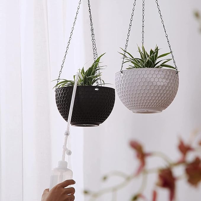 Plant Water Bottle for Hanging Plant 33oz with Long Spout Can Watering Bottle Squeeze for Succulents Bonsai House Plants Potted Flowers Shrubs | Indoor or Outdoor