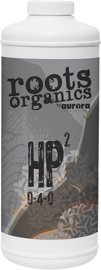 Roots Organics HP2, Liquid Guano Booster, 0-4-0 NPK, 1 Quart, (715025)