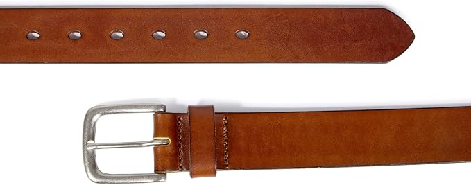VATAN Men's Genuine Leather Casual Every Day Jeans Belts, Handmade Men Leather Belt with Gift Box