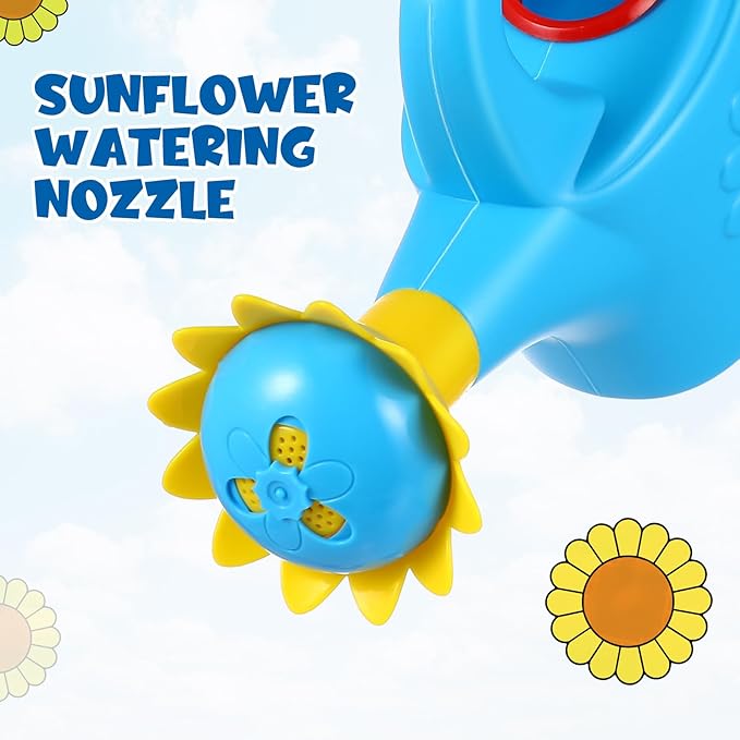 Chicken Watering Cans, Plastic Watering Can Watering Can Kids Beach Watering Can Toys, 2 Pieces (Random Color)