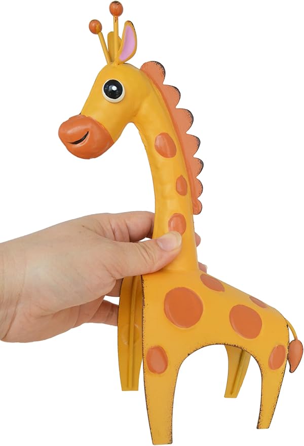 GIFTME 5 Garden Giraffe Sculpture Outdoor Decor for Patio,Backyard,Porch,Lawn Spring Garden Statues,Kid's Room Decor