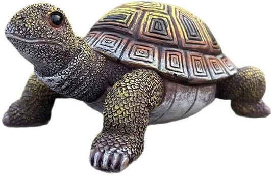Turtle Statue, Walking Tortoise Figurine Outdoor Sculpture Decor for Yard Patio Garden