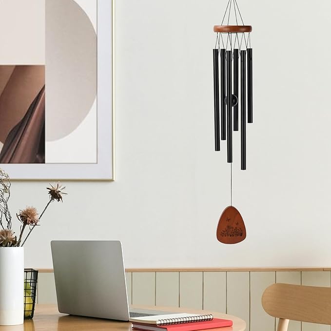 PRSTENLY Daughters Gifts from Mom Dad, Daughters Wind Chimes Gifts for Daughter Birthday Valentines Day Mothers Day Graduation Christmas