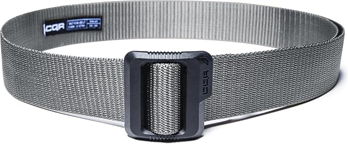 CQR Tactical Belt, Military Style Heavy Duty Belt, Webbing EDC Quick-Release Buckle