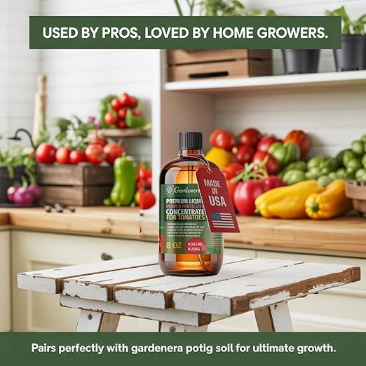 Liquid Power Broccoli Fertilizer - Premium Liquid Plant Food for Broccoli - Fast-Acting Concentrate for Growth, Strong Roots & High-Yield Harvest - 32 oz - Indoor & Outdoor Use