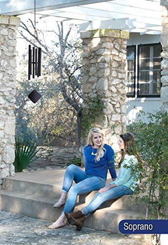 Music of the Spheres – Mongolian Soprano, Small Handcrafted Wind Chime, Precision Tuned, Weather-resistant Unique Outdoor Wind Chimes, 30"