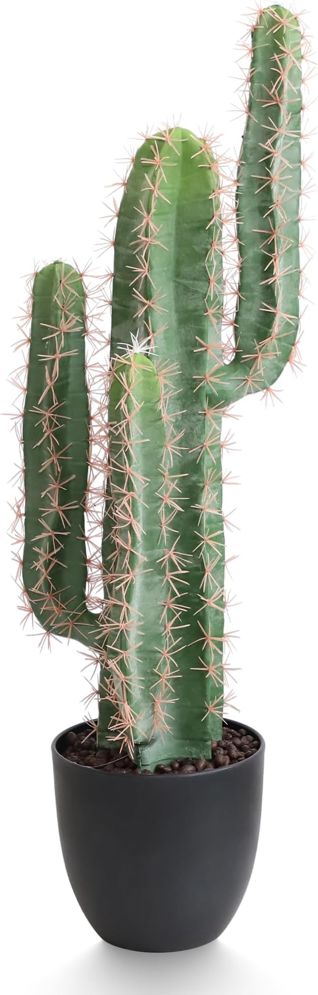 momoplant Artificial Cactus Fake Plant 30 Inch Tall Faux Cacti Plants for Home Garden Office Store Decoration