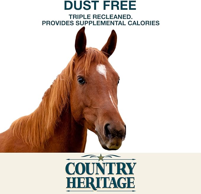 Country Heritage Whole Oats - Feed Grade Grains - for Horses, Cattle, Sheep, Goats and More - 50 Pounds