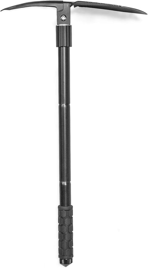 Emergency Zone 12-in-1 Collapsible Folding Shovel | Military 19.5 Inch Survival Shovel | Multitool with Carrying Case | Great for Hiking, Camping, Backpacking, Gardening, to Keep in Your Car | 4 Pack