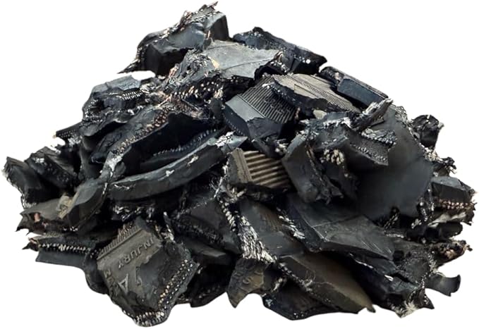– 100% Wire-Free Premium Grade Nugget Rubber Mulch for Playgrounds & Landscaping | Safe for Kids & Pets, No Replacement Needed, Ultra Durable | Natural, 20 lb (0.8 cu ft)