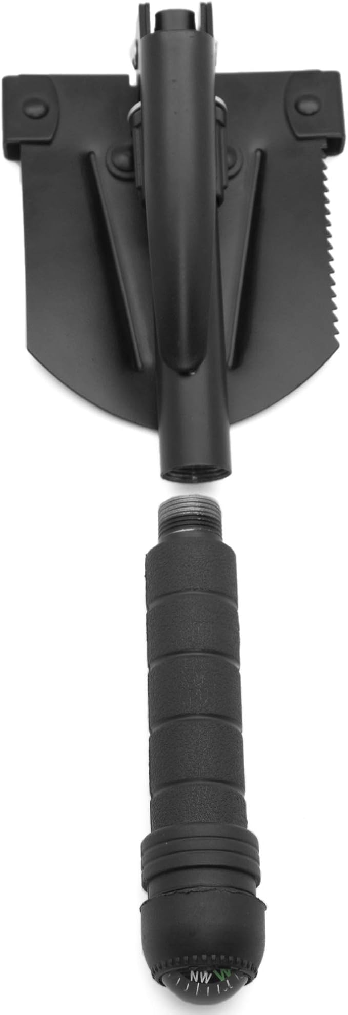 Emergency Zone 11-in-1 Collapsible Folding Military 15.5 Inch Survival Shovel Multitool with Carrying Case. Great for Hiking, Camping, Backpacking, Gardening, and for Keeping in Your Car. 3 Pack