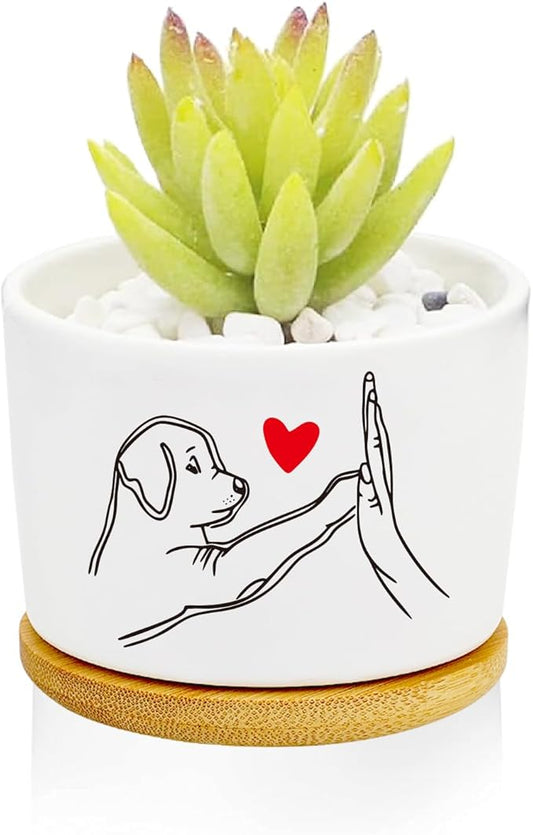 Window Garden Dog Planter Pots,Dog Gifts for Women/Men/Housewarming/Wedding/Festival Birthday Gifts Planter Pots,Outdoors/Indoors,Window Decor,Garden Decor,Yard Decor,Home Decor,Office