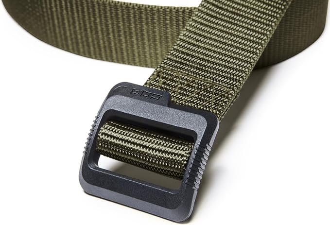 CQR Tactical Belt, Military Style Heavy Duty Belt, Webbing EDC Quick-Release Buckle