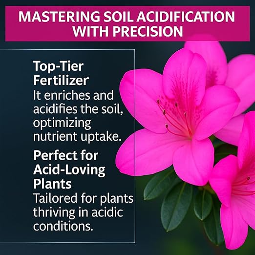 𝐁𝐄𝐒𝐓𝐒𝐄𝐋𝐋𝐄𝐑 Premium 8-4-8 Acidic Fertilizer for Azaleas, Camellias, Hydrangeas, Blueberries, Gardenias, Magnolia Trees, Evergreens and Rhododendrons - Ideal Iron-Rich Plant Food - 10 QUARTS