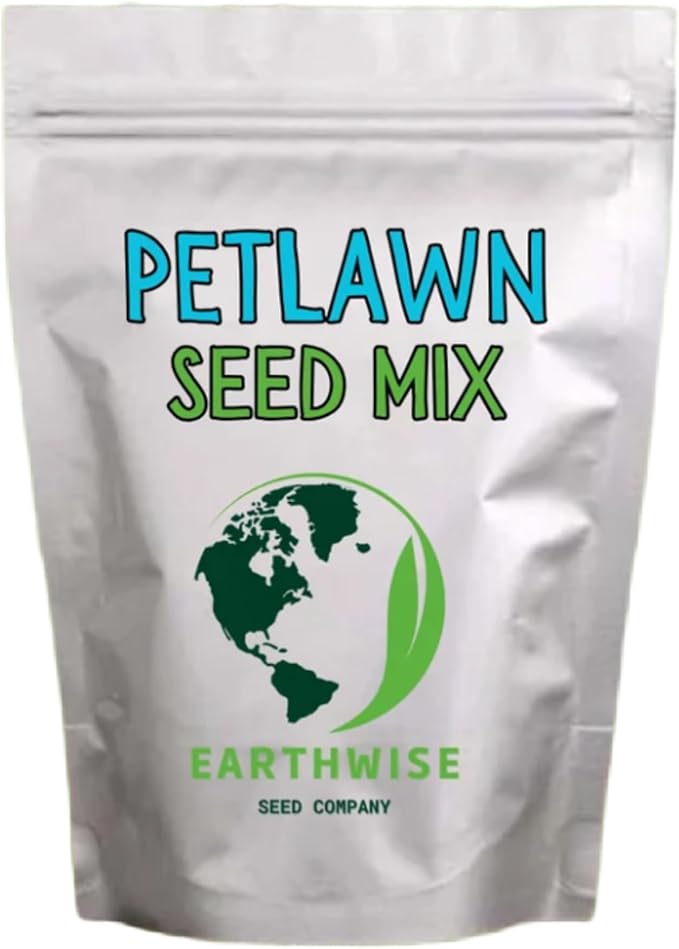 Earthwise PetLawn Seed Mix - 5 lb - Covers 2000 sq. ft. (Bare) / 5000 sq. ft. (overseed)