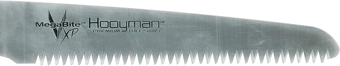 Hooyman Extendable Tree Saw with Compact Design, Detachable Handsaw and Telescoping Pole, No-Slip H-Grip, Impulse Hardened Teeth, and Wrist Lanyard for Tree Trimming, Hunting, Camping, and Outdoors