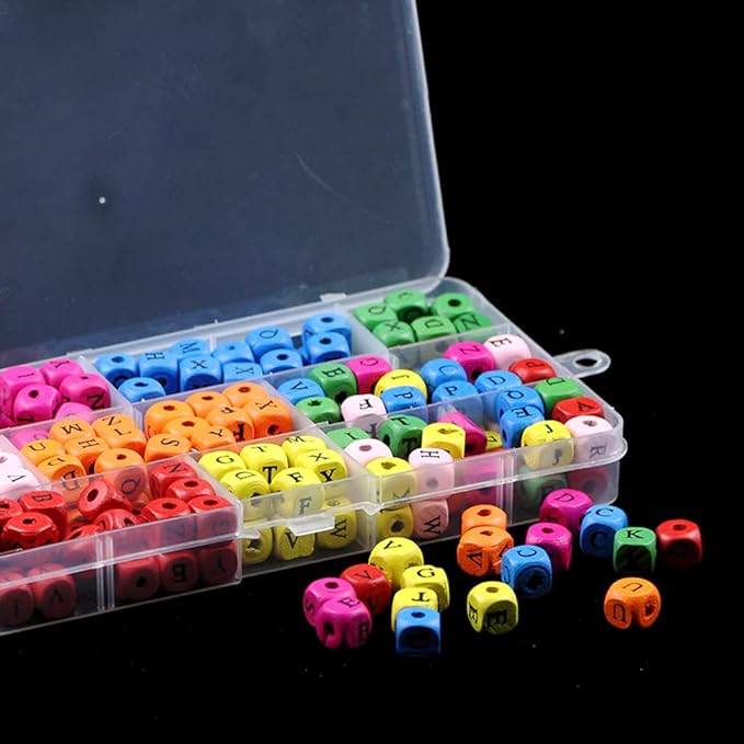 4 Pcs 15 Grids Clear Organizer Box Plastic Storage Container with Adjustable Dividers for Electronics Jewelry Beads Art DIY Crafts Fishing Small Parts
