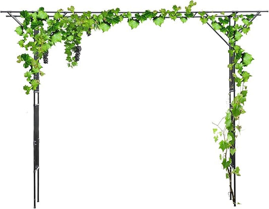 Garden Trellis Metal Garden Arbor Archway for Outdoors Climbing Plants Backyard Decorative Wedding Arches
