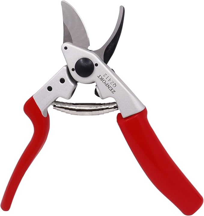Zenport QZ412 Small Rotating Professional Pruner, .8-Inch Cut, 7.25-Inch Long