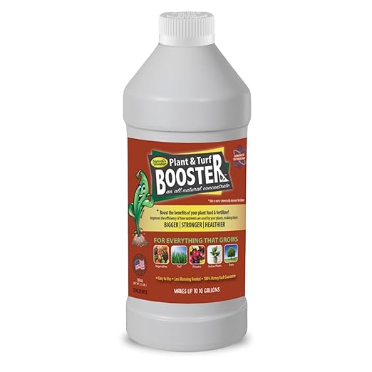 Nature's Wonder Plant & Turf Booster, 30 oz | Organic Soil Conditioner & Root Booster for Plants - Concentrated Liquid Biostimulant with Fulvic Humic Acid for Plants, Potting Soil, Flowers & Lawns