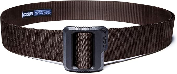 CQR Tactical Belt, Military Style Heavy Duty Belt, Webbing EDC Quick-Release Buckle