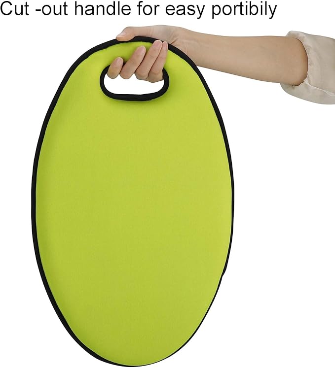 Thick Kneeling Pad, Memory Foam Kneeling Pads, Garden Kneeler for Gardening, Portable Oval Kneeler Mat Gardening Knee Pads for Gardening Baby Bath Time Housework Yoga(#1)