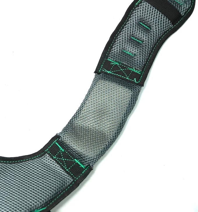 MELOTOUGH Gel Padded Tool Belt Suspenders - Heavy Duty Clip End Work Suspenders
