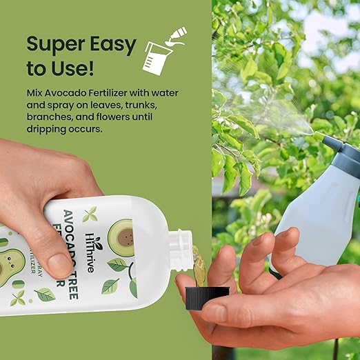 32oz Fruit Tree Fertilizer for Avocados - Makes 64 Gallons, Premium Water-Soluble Plant Food, Rich With Micronutrients for Consistent Lush Growth & Abundant Harvest