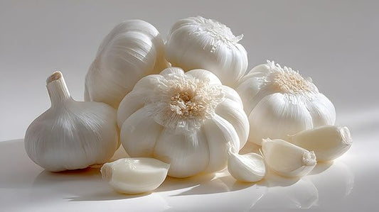 Softneck Garlic Bulbs for Planting - California Garlic to Grow at Home (4 Seed Bulbs)