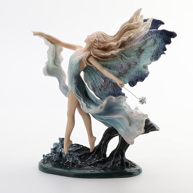 Veronese Design 9 5/8" Where Moobeams Fall Josephine Wall Fairy Figurine