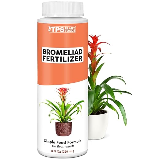 Bromeliad Fertilizer for All Bromeliaceae Plants, Liquid Plant Food 8 oz (250mL)