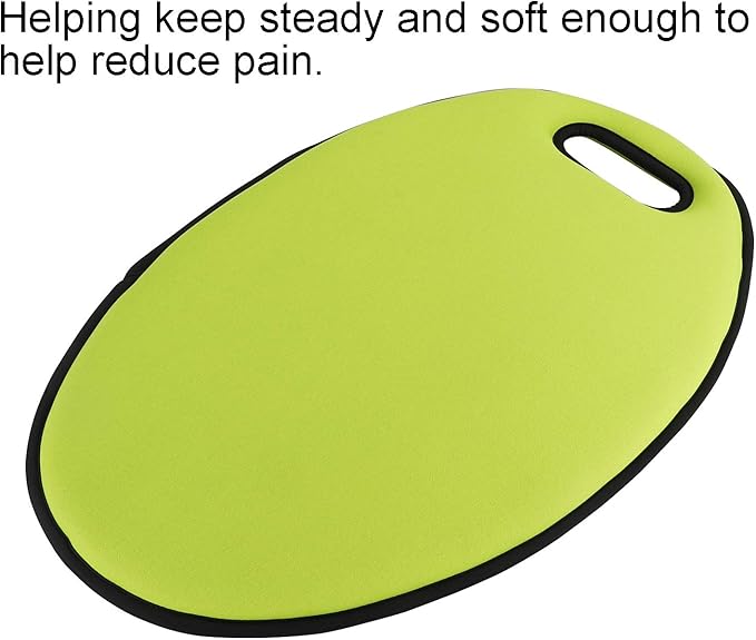 Thick Kneeling Pad, Memory Foam Kneeling Pads, Garden Kneeler for Gardening, Portable Oval Kneeler Mat Gardening Knee Pads for Gardening Baby Bath Time Housework Yoga(#1)