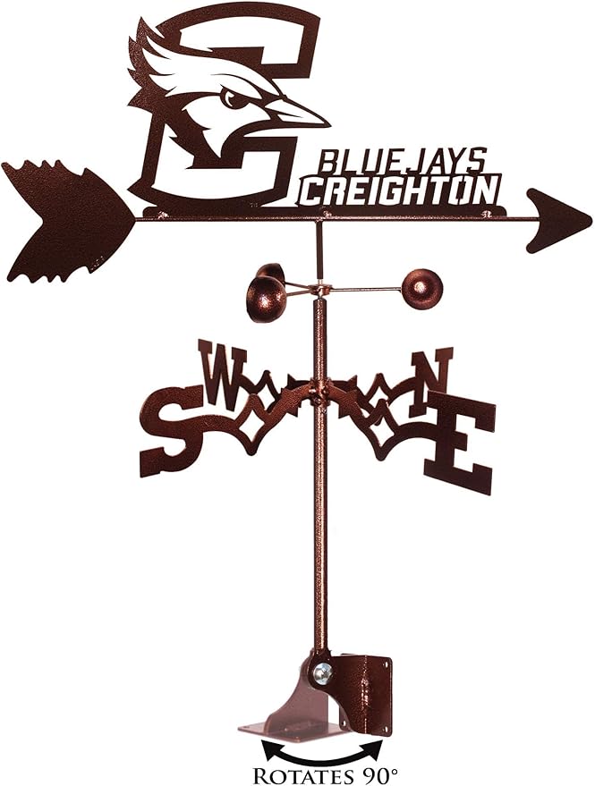 SWEN Products Creighton Bluejays Weathervane (Adjustable Mount Include)