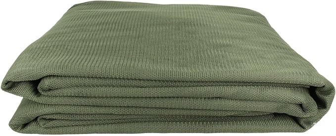 Green DIY Mosquito Net Fabric | 10x10 FT Netting 2 Pack | Insect Cover for Garden, Patio, Outdoor & Windows | Multiple Sizes in Black, White & Green | Raised Bed Screen Mesh Barrier