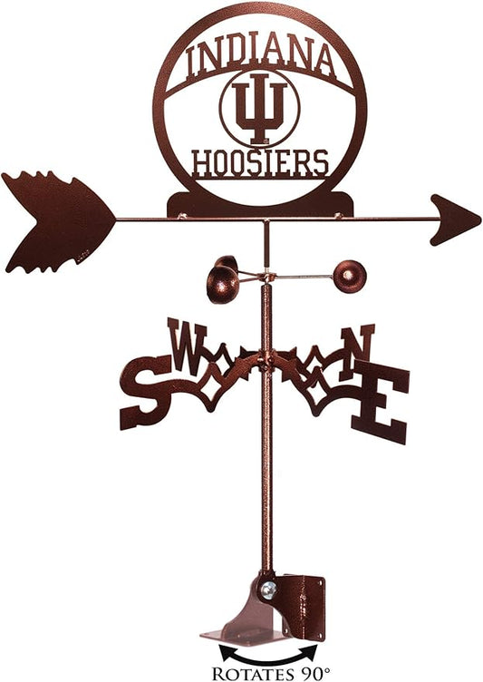 SWEN Products Indiana Hoosiers Weathervane (Adjustable Mount Include)