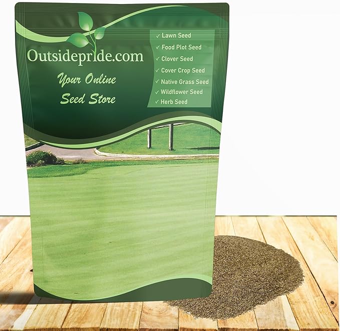 Outsidepride T-1 Creeping Bentgrass Seed - 5 lbs Fine-Bladed, Premium Quality Turf, Grass Seed for Smooth Surface, & High-Traffic Areas, Ideal Grass for Golf Courses Putting Greens, & Fairways