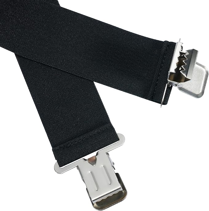 MELOTOUGH Tool Belt Suspenders Work Belt Suspenders for Heavy Duty Work Movable shoulder Padded Suspenders for Tool Belt (Black),Father Day Deal,Father Day Gift,Father Day Deal