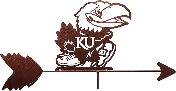 SWEN Products Kansas Jayhawks Weathervane Interchangeable Top Arrow Only