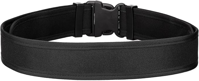 LAKE OF FIRE Nylon Mens Tactical Belt,2" Heavy-Duty Work Belt with Adjustable,Quick Release,Wear-Resistant